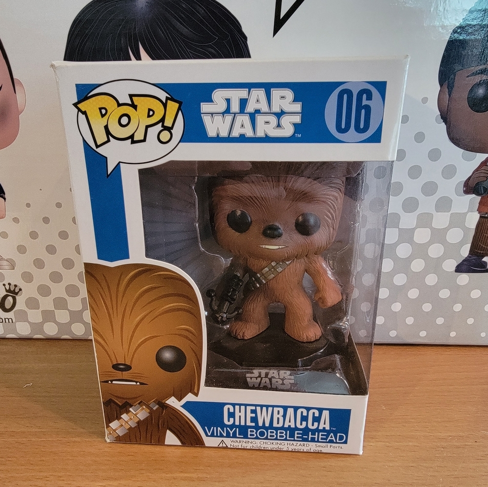 Funko Pop Chewbacca Vinyl Bobble-head 06 VAULTED